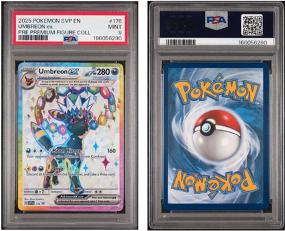 Umbreon ex 176 Prismatic Evolutions BSP — PSA 9