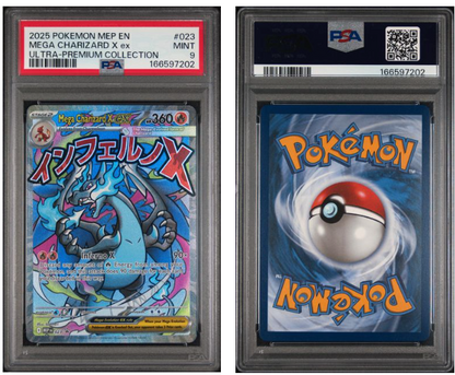 Mega Charizard X ex 023 Promo — PSA 9