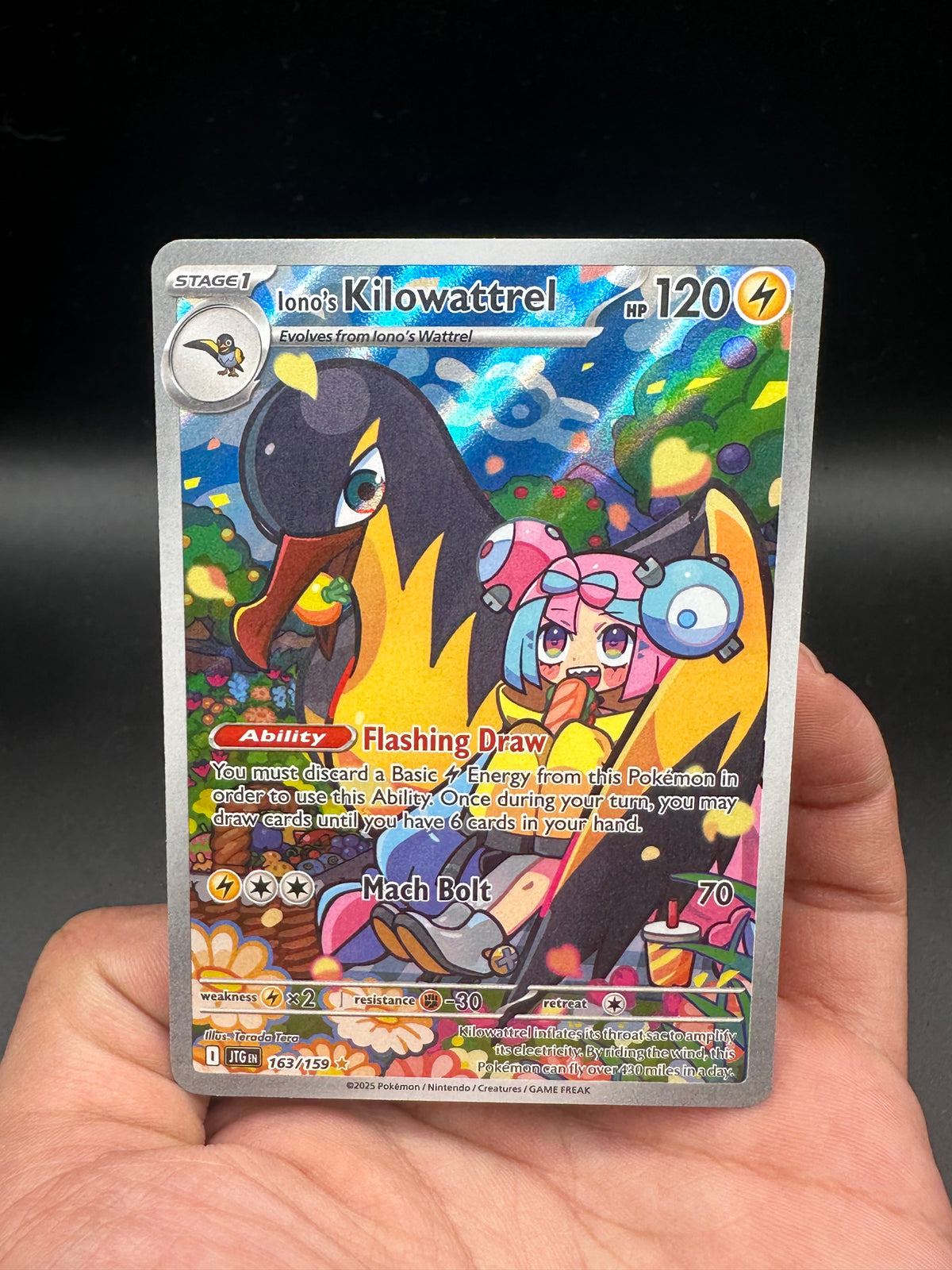 Iono's Kilowattrel 163/159 [NM]