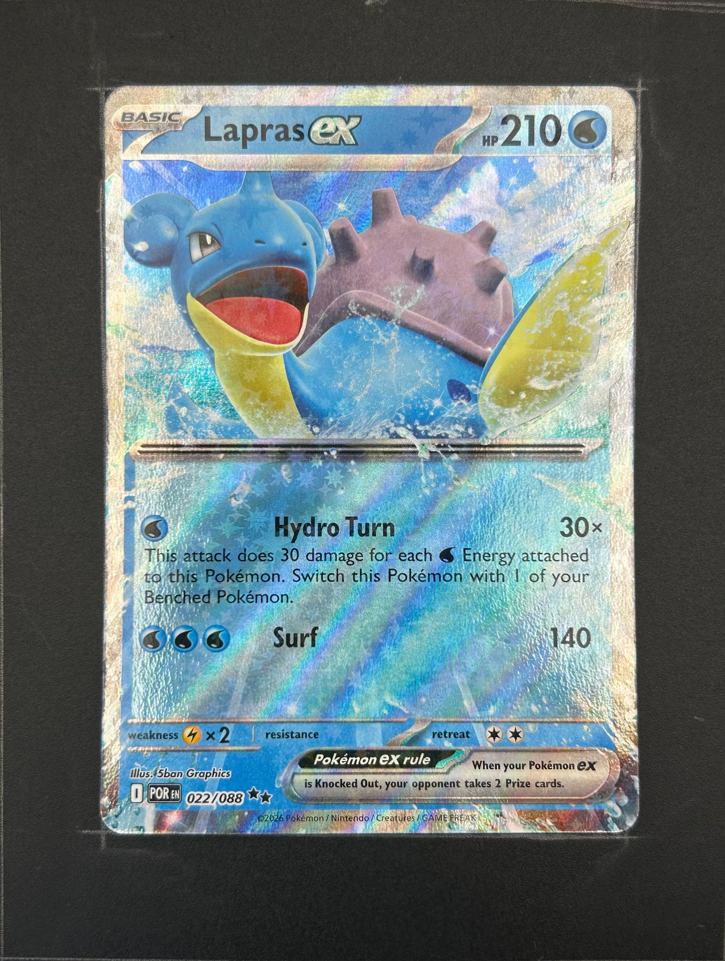 Lapras ex 022/088 [NM]