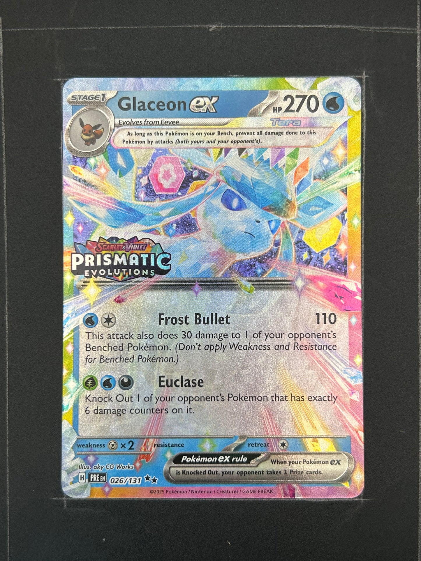 Glaceon ex 026/131 STAMPED Surprise Box Promo [NM]